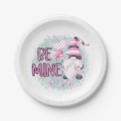 ビーミン格言バレンタインデー ペーパープレート (正面)