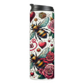 ビーミン(昆虫)マルハナバチハートバレンティンデー タンブラー (回転右)