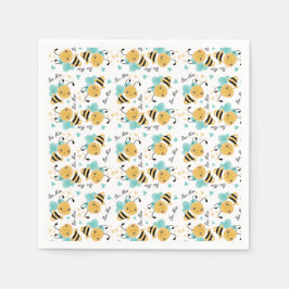 ビーミン（昆虫）マルハナバチパターン スタンダードカクテルナプキン