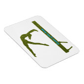 「ビームのクイーン」フレキシブルなフォトマグネット マグネット (右側)