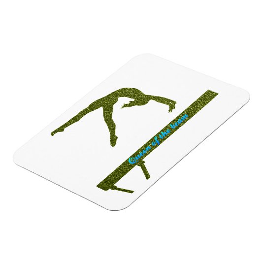 「ビームのクイーン」フレキシブルなフォトマグネット マグネット (左側)