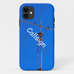 ビームアンテナ及びコールサイン iPhone 11 ケース