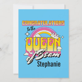 ビームカードの女王さん、おめでとう シーズンカード