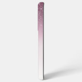 ビーム体操のピンクの女王パーソナライズされた SAMSUNG GALAXYケース (裏面横)