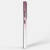 ビーム体操のピンクの女王パーソナライズされた SAMSUNG GALAXYケース (右側面)