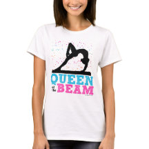 ビーム体操の女の子の女王