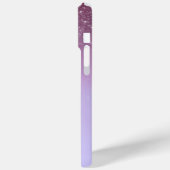 ビーム体操の紫の女王パーソナライズされた Case-Mate iPhoneケース (裏面 / 左)