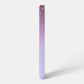 ビーム体操の紫の女王パーソナライズされた SAMSUNG GALAXYケース (左側面)