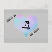 ビーム体操はがきクイーン ポストカード (正面)