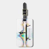 ビーム体操ラゲージタグのクイーン ラゲッジタグ (正面縦)