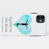 ビーム体操iPhoneケースの白い女王 Case-Mate iPhoneケース (裏面(横))