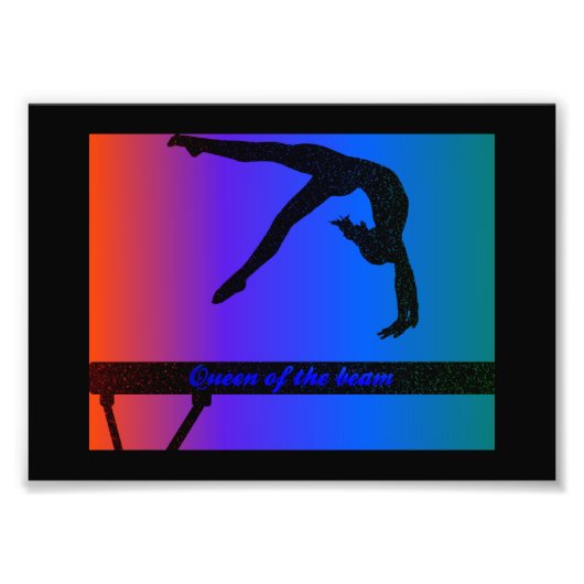 ビーム写真のカラフル拡大の女王 フォトプリント            (正面)