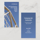 ビーム建築業者の名刺 名刺 (正面/裏面)