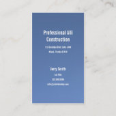 ビーム建築業者の名刺 名刺 (裏面)