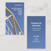 ビーム建築業者の名刺 名刺 (正面/裏面)