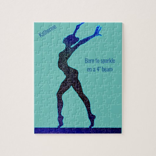 ビーム生まれパズルで輝く体操 ジグソーパズル (縦)