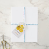 ビーメッセージカードビー誕生日ビーイングありがとう ギフトタグ (より糸付き)