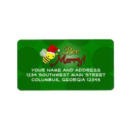 ビーメリーキュート（昆虫）マルハナバチ休日 ラベル