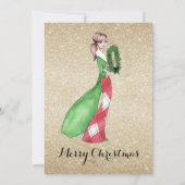 ビーメリークリスマスディナーパティ招待状 招待状