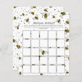 ビーモダンエレガントブライダルシャワービンゴゲーム (正面/裏面)