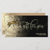 ビーモダンミツバチハニーギフトカード (正面/裏面)