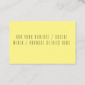 ビーモダンリース 名刺 (裏面)