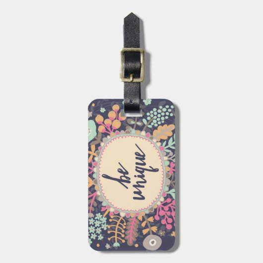 ビーユニーク ラゲッジタグ (正面縦)