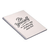 ビーユー感動的ス引用文タイポグラフィデザイン ノートブック (右側)