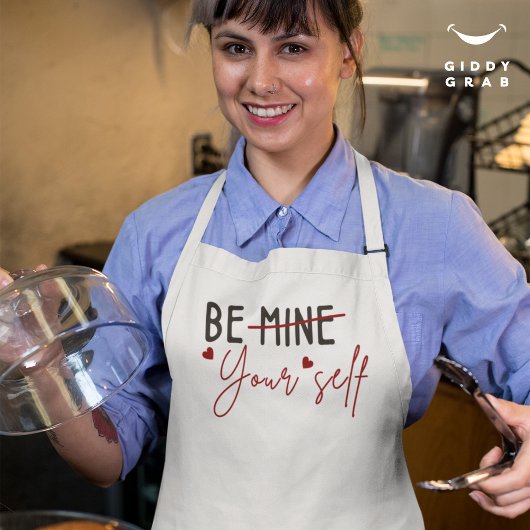 ビーユー感動的引用文バレンタインバニラ エプロン