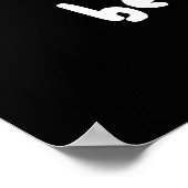 ビーリーアウェイクおもしろいスリーピーベアプンダークBG ポスター (角)