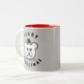 ビーリークリスマスホリデーマグ ツートーンマグカップ (正面左)