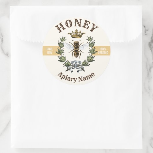 ビーリースとクラウンハニージャー2 ラウンドシール (バッグ)