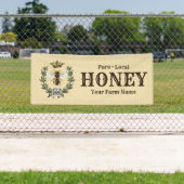 ビーリースとクラウンハニー 横断幕 (インサイチュ)