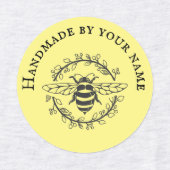 ビーリースラベルにアイロンで手作り ラベル (デザイン1)