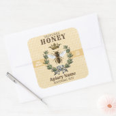 ビーリース&クラウンハニージャー3スクエア スクエアシール (封筒)