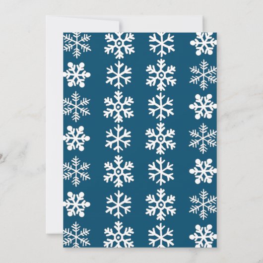 ビーリーメリークリスマスキュートベアーサンタハット シーズンカード (裏面)