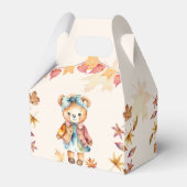 ビーリー信じそれテディベア秋誕生日パーティー フェイバーボックス (裏面サイド)