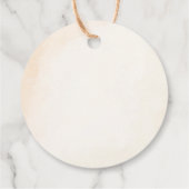 ビーリー待飛んでいるちベビー男女兼用シャワー フェイバータグ (裏面)