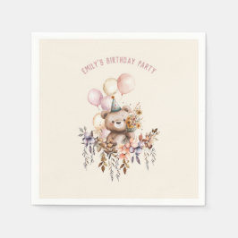 ビーリー特別誕生日紙ナプキン スタンダードカクテルナプキン