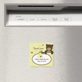 ビーリー甘いクマ&ビーベビーシャワー好きマグネット マグネット (インサイチュ (食洗機))