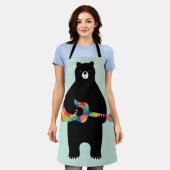 ビーリー・メロディー エプロン (着用した状態)