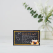 ビールおむつパーティーブックベビーエンクロージャカード エンクロージャーカード (スタンド正面)