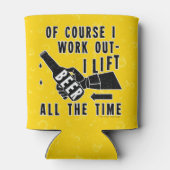 ビールおもしろいが軽い泡でユーモアを解く 缶クーラー (裏面)