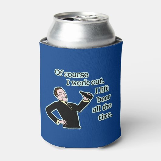 ビールおもしろいでユーモアを解く 缶クーラー (缶正面)