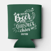 ビールおもしろいとクリスマス応援名クーラーボックス 缶クーラー (裏面)