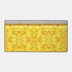 ビールおもしろいの写真イメージ デスクマット