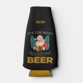 ビールおもしろいの名前がクリスマスに素敵な時期 ボトルクーラー