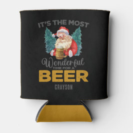 ビールおもしろいの名前がクリスマスに素敵な時期 缶クーラー