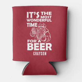 ビールおもしろいの名前を知るクリスマスの素敵な時間Ca 缶クーラー