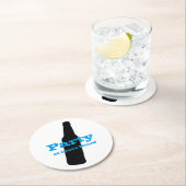 ビールおもしろいまたはルートビール ラウンドペーパーコースター (インサイチュ)